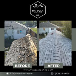 NW Peak Roofing Before and After 5